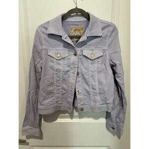 Michael Kors Jean Jacket - Lilac - Size Medium‎ - Summer/Spring
